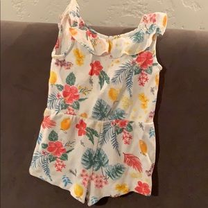 Zara baby floral romper